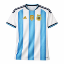 Camisa Argentina Home 2026 Torcedor Masculina Branca