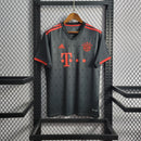 Camisa Bayern de Munique Third 2022/23 Torcedor Masculina Preta e Vermelha