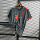 Camisa Bayern de Munique Third 2022/23 Torcedor Masculina Preta e Vermelha