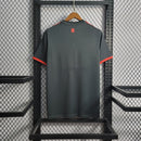 Camisa Bayern de Munique Third 2022/23 Torcedor Masculina Preta e Vermelha