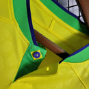 Camisa Brasil Home 2022/23 Torcedor Masculina Amarela