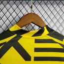 Camisa Borussia Dortmund Pré Jogo 2022/23 Torcedor Masculina Amarela e Preta