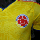 Camisa Colômbia Home 2026 Torcedor Masculina Amarela