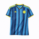 Camisa Colômbia Away 2026 Torcedor Masculina Azul