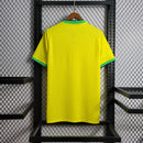 Camisa Brasil Home 2022/23 Torcedor Masculina Amarela