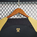 Camisa Sporting Third CR7 2023/24 Torcedor Masculina Preta e Amarela