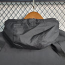 Corta Vento Barcelona 2023/24 Torcedor Unissex Preto Branco e Vermelho