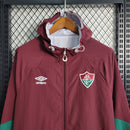 Corta Vento Fluminense 2023/24 Torcedor Unissex Roxo e Verde