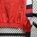 Corta Vento São Paulo 2023/24 Torcedor Unissex Vermelho Preto e Branco