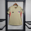 Camisa São Paulo Treino 2023/24 Torcedor Feminina Bege