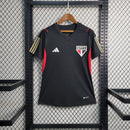 Camisa São Paulo Treino 2023/24 Torcedor Feminina Preta