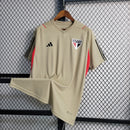 Camisa São Paulo Treino 2023/24 Torcedor Masculina Bege