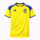 Camisa Suécia Home 2026 Torcedor Masculina Amarela