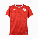 Camisa Tunísia Home 2026 Torcedor Masculina Vermelha