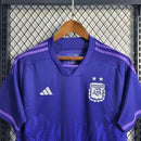 Camisa Argentina Away 2022/23 Torcedor Masculina Roxa