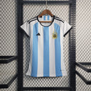 Camisa Argentina Home 2022/23 Torcedor Feminina Azul