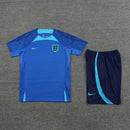 Conjunto de Treino Inglaterra 2022/23 Torcedor Masculino Azul Marinho