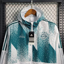 Corta Vento Bayern de Munique 2022/23 Torcedor Unissex Azul e Branco