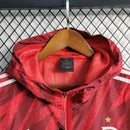 Corta Vento Flamengo 2022/23 Torcedor Unissex Vermelho