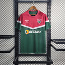 Camisa Fluminense Treino 2023/24 Torcedor Masculina Verde e Roxa
