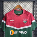 Camisa Fluminense Treino 2023/24 Torcedor Masculina Verde e Roxa
