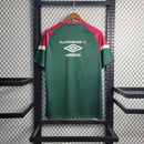 Camisa Fluminense Treino 2023/24 Torcedor Masculina Verde e Roxa
