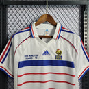 Camisa Retrô França Branca 1998 Torcedor Masculina