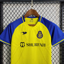 Kit Infantil Al Nassr Home 2022/23 Azul e Amarelo