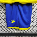 Kit Infantil Al Nassr Home 2022/23 Azul e Amarelo