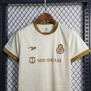 Kit Infantil Al Nassr Third 2022/23 Branco e Dourado
