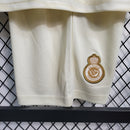 Kit Infantil Al Nassr Third 2022/23 Branco e Dourado