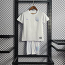 Kit Infantil Inglaterra Third 2022/23 Branco