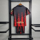 Kit Infantil Milan Edição Limitada 2023/24 Preto e Vermelho