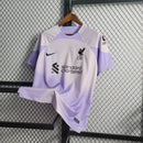Camisa Liverpool Goleiro 2022/23 Torcedor Masculina Roxa