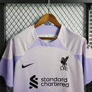 Camisa Liverpool Goleiro 2022/23 Torcedor Masculina Roxa