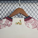 Camisa México Away 2022/23 Torcedor Masculina Vermelha e Branca