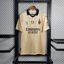Camisa AC Milan X Koché IV Goleiro 2023/24 Torcedor Masculina Bege