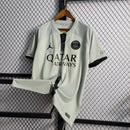 Camisa PSG Jordan Away 2022/23 Torcedor Masculina Cinza