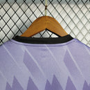 Camisa Real Madrid Away 2022/23 Torcedor Masculina Roxa